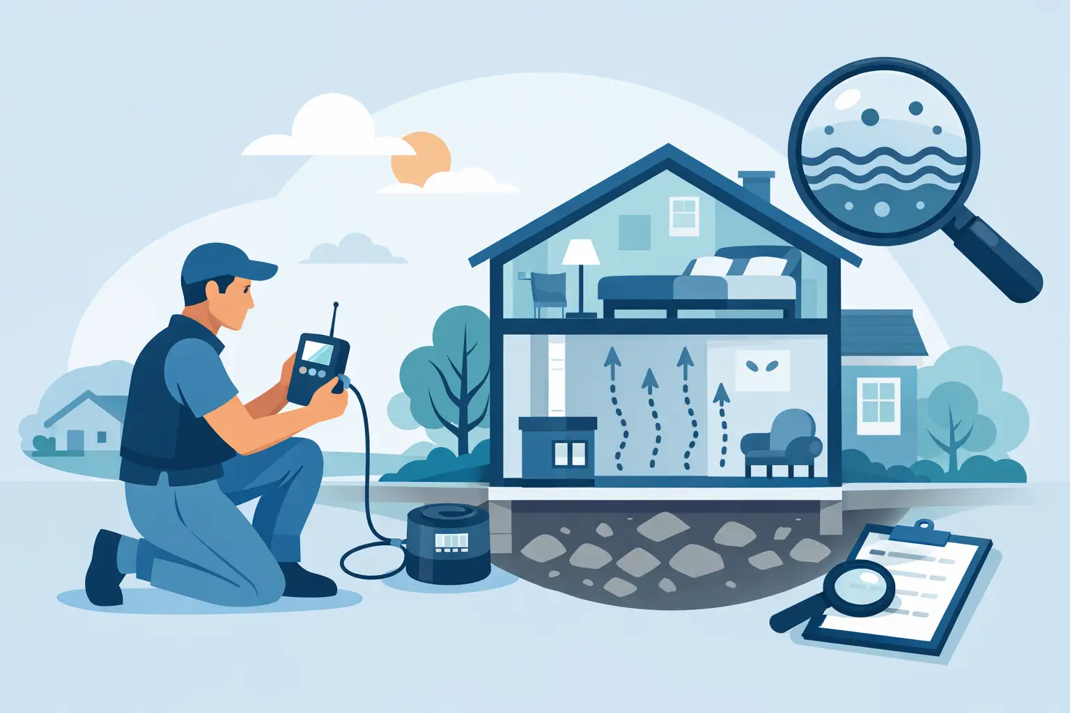 Radon Testing During Home Inspection