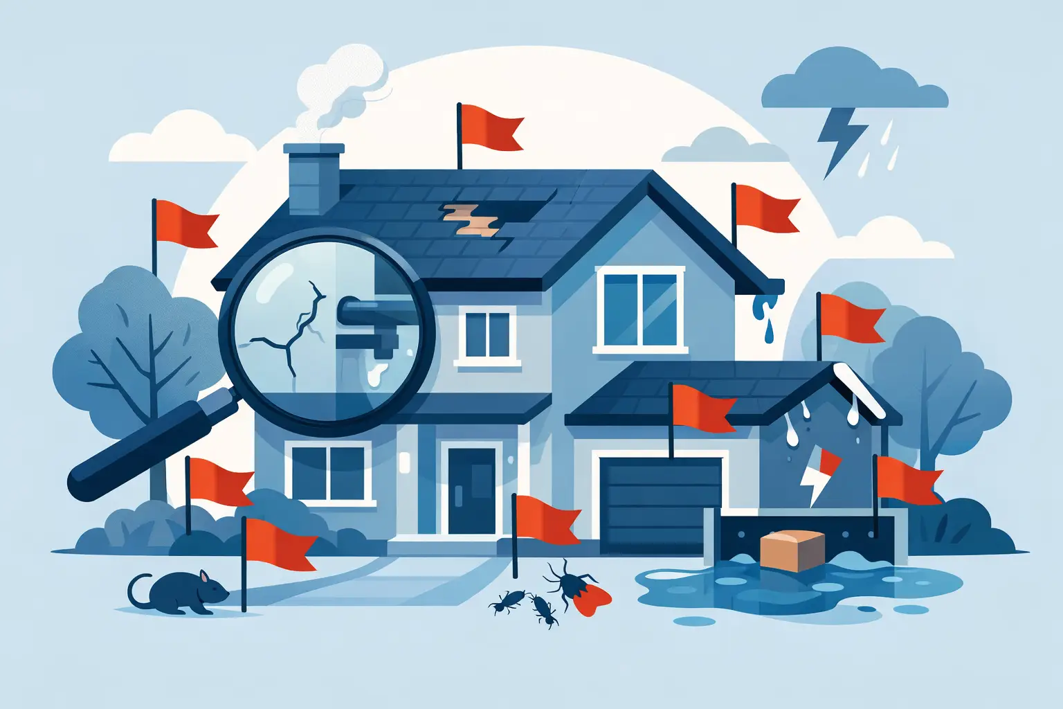 10 Top Red Flags in Homes to Catch Early