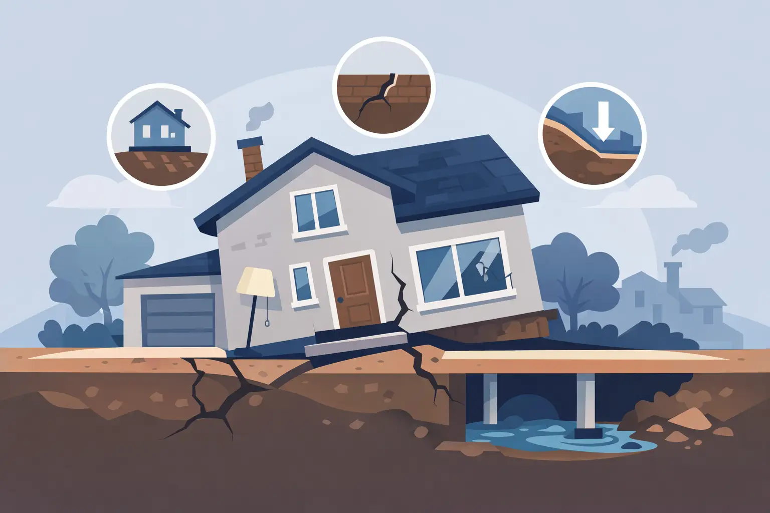 7 Foundation Settlement Warning Signs