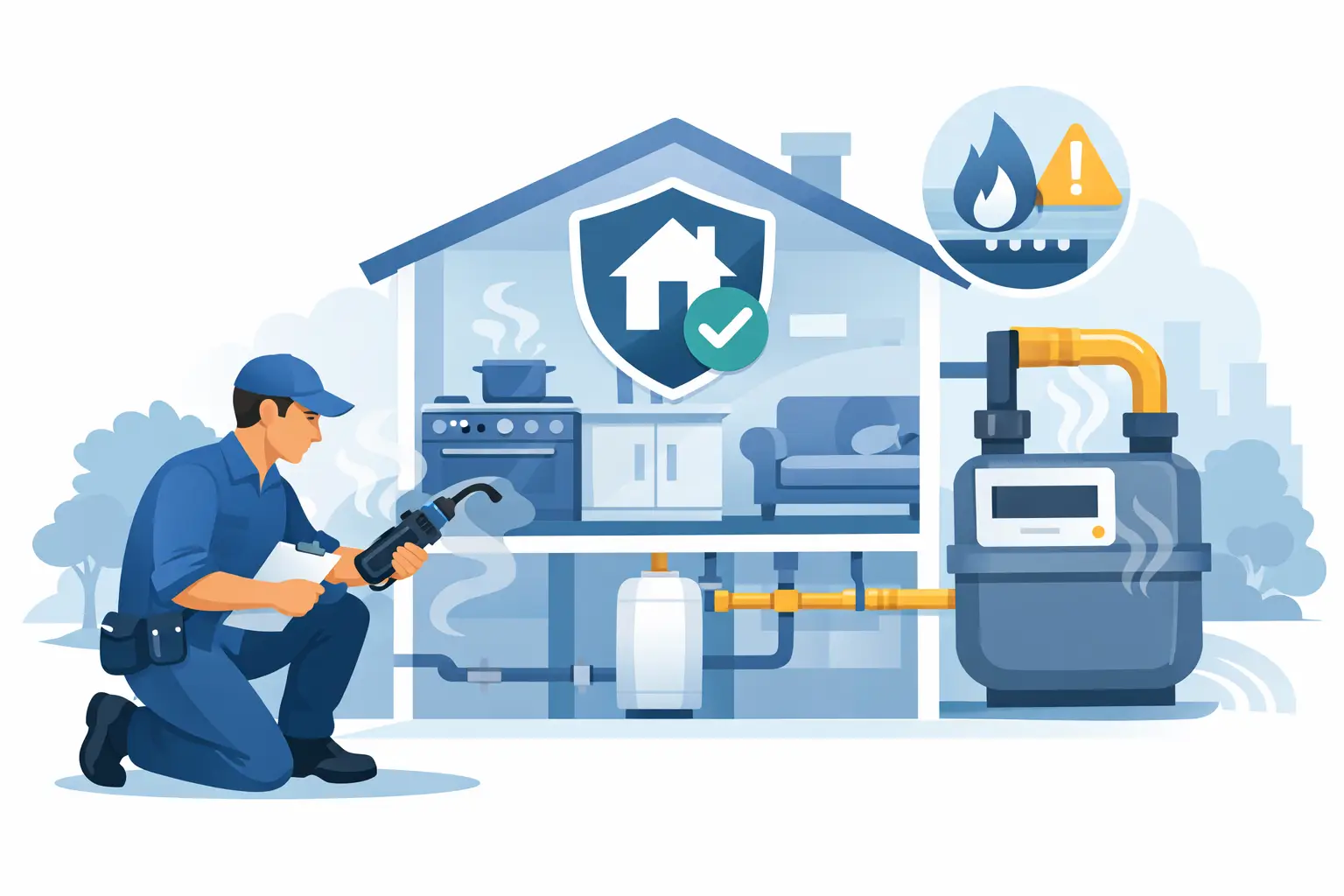 Gas Leak Home Inspection for Safer Homes