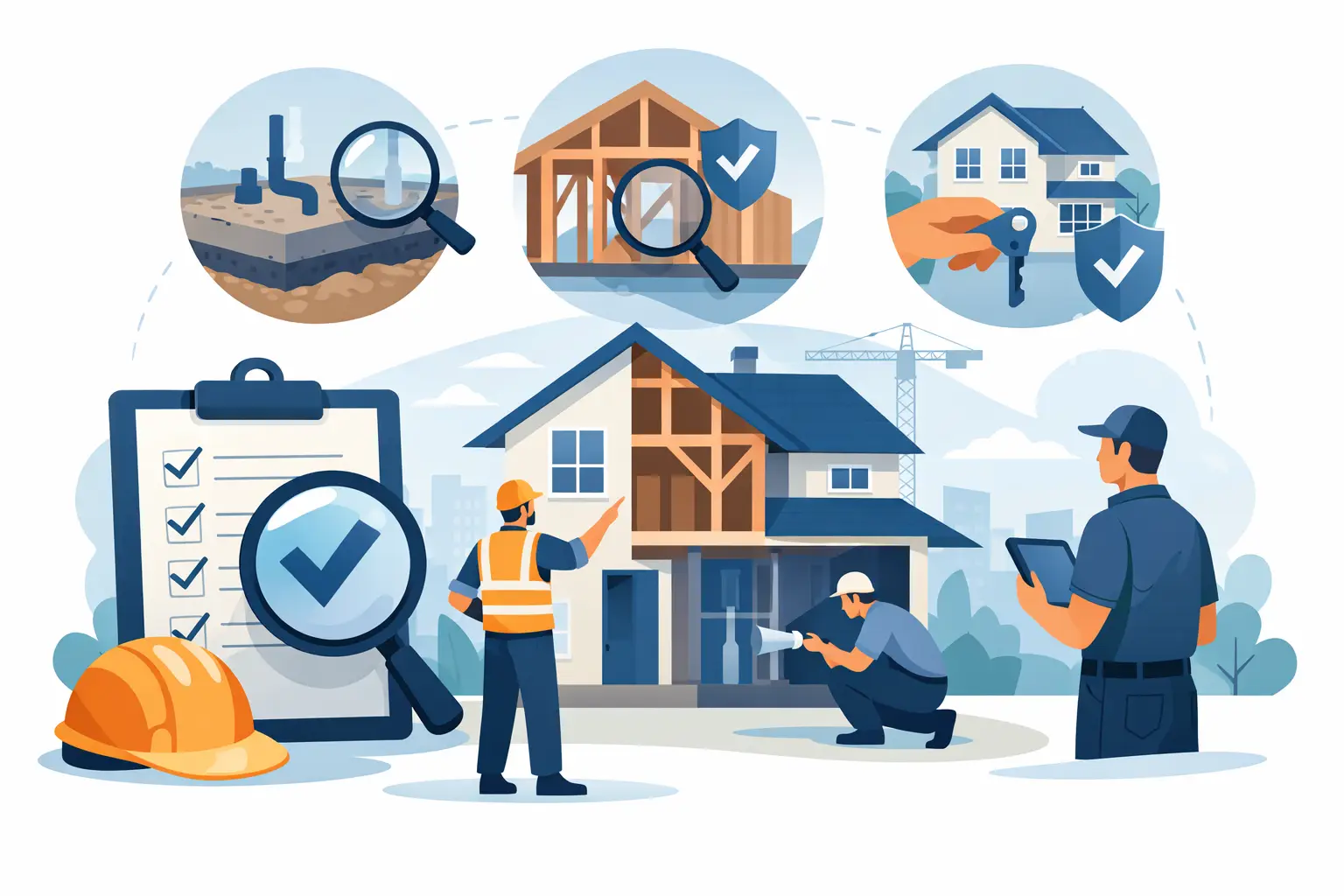 New Build Inspection Stages That Protect You