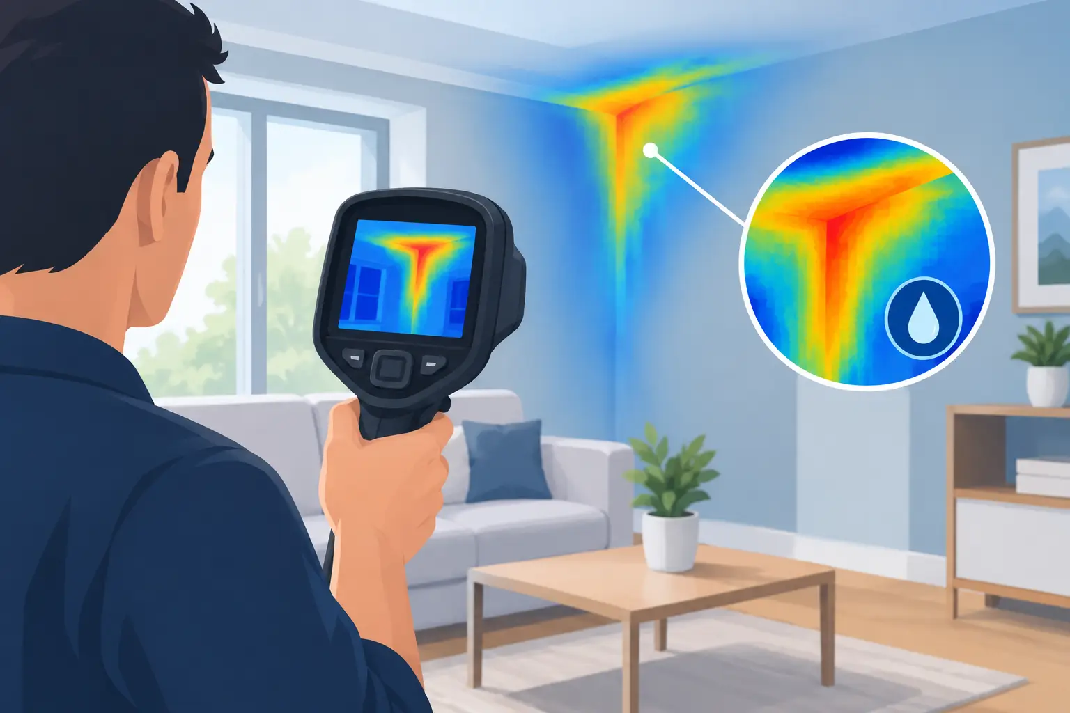 Can Thermal Cameras Find Moisture in Homes?